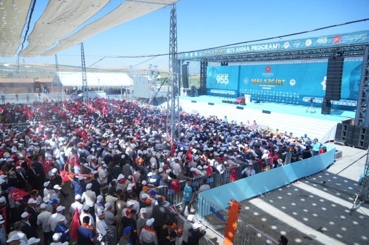 Malazgirt, Cumhurbaşkanı Erdoğan’ı bekliyor